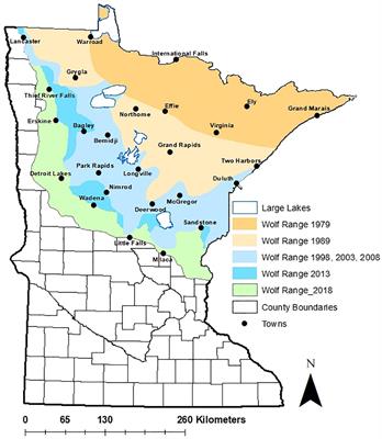 Recent Trends in Survival and Mortality of Wolves in Minnesota, United States